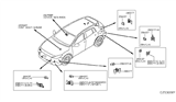 Diagram for Infiniti QX30 Body Control Module - 28532-5DA1B