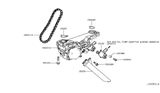 Diagram for Infiniti QX30 Oil Pump Gasket - 15025-HG00A