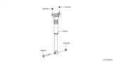 Diagram for Infiniti QX30 Shock Absorber - 56200-5DB0A