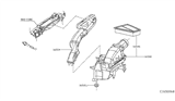 Diagram for Infiniti QX30 Air Intake Coupling - 16554-5DD0A