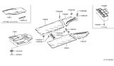 Diagram for 2018 Infiniti QX30 Engine Cover - 75830-5DD0A