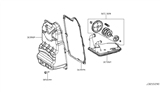 Diagram for Infiniti Transmission Pan - 31390-HG00B