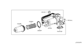 Diagram for 2018 Infiniti QX30 Oil Cooler - 32110-HG00C