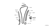 Diagram for 2017 Infiniti QX30 Timing Chain Guide - 13091-HG00D