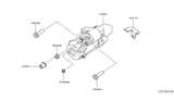 Diagram for 2017 Infiniti QX30 Starter Motor - 23300-5DA0B