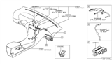 Diagram for Infiniti QX30 Relay Block - 25230-5DA0A