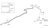 Diagram for 2017 Infiniti QX30 Brake Line - 46210-5DJ1A