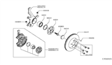 Diagram for 2017 Infiniti QX30 Wheel Hub - 40204-5DA0A