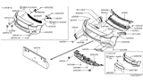 Diagram for 2018 Infiniti QX30 Bumper - FBM22-5DB1H