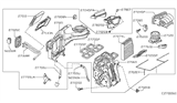 Diagram for Infiniti QX30 Cabin Air Filter - 27277-5DA2A