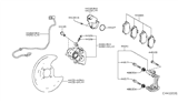 Diagram for 2017 Infiniti QX30 Brake Bleeder Screw - 41128-5DA0A