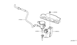 Diagram for 2019 Infiniti QX30 Canister Purge Valve - 14930-5DD0A