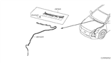 Diagram for 2017 Infiniti QX30 Windshield Washer Nozzle - 28932-5DF1A