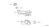 Diagram for 2018 Infiniti QX30 Brake Master Cylinder - 46010-5DA9B