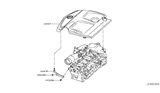 Diagram for Infiniti Engine Cover - 14041-5DC0B
