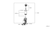 Diagram for 2017 Infiniti QX30 Oil Filter - 15200-HG00B