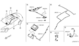 Diagram for 2022 Infiniti Q60 Antenna Cable - 28243-5CA0A