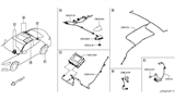 Diagram for 2021 Infiniti Q60 Antenna Cable - 28243-5CA0A