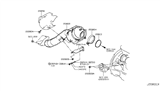 Diagram for 2017 Infiniti Q60 Exhaust Heat Shield - 20850-4GD0C