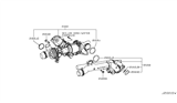 Diagram for 2018 Infiniti Q60 Water Pump - 21010-HG00G