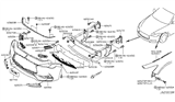 Diagram for Infiniti Grille - 62254-5CA0A