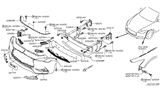 Diagram for 2019 Infiniti Q60 License Plate - 96210-5CH0A