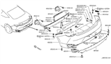 Diagram for 2022 Infiniti Q60 Bumper - 85022-5CA0H