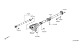 Diagram for Infiniti Drive Shaft - 37300-4GB1B