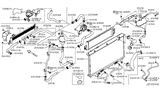 Diagram for Infiniti Coolant Reservoir Hose - 21741-4GC1A