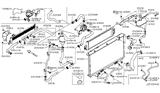 Diagram for 2018 Infiniti Q60 Radiator Hose - 21741-4GC1A