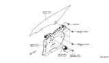 Diagram for 2022 Infiniti Q60 Window Regulator - 80721-5CA0A