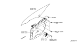 Diagram for 2017 Infiniti Q60 Window Regulator - 80721-5CA0A