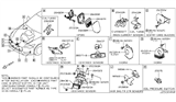 Diagram for 2019 Infiniti Q60 Horn - 25610-5CA0A