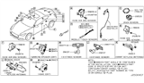 Diagram for 2017 Infiniti Q60 Body Control Module - 284E7-5CA0B