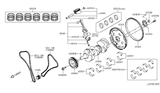 Diagram for 2021 Infiniti Q50 Piston - A2010-5CA1D