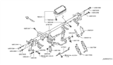 Diagram for 2019 Infiniti Q60 Air Bag - K8515-5CH0A