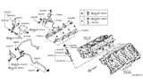 Diagram for Infiniti QX30 Fuel Injector - 166E1-90C1N