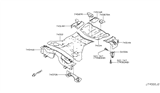 Diagram for Infiniti Floor Pan - G4512-1MSMA