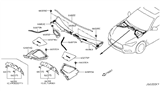 Diagram for Infiniti Q60 Dash Panels - 66301-4HL5A