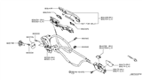 Diagram for 2021 Infiniti Q60 Door Handle - 80640-5CA4A