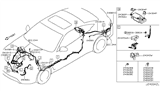 Diagram for Infiniti Q60 Battery Cable - 24119-4HH0A