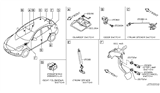 Diagram for 2008 Infiniti EX35 Seat Switch - 25500-1BA0A