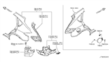 Diagram for 2009 Infiniti EX35 Fender - GHA00-1BAKA