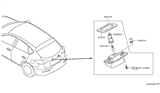 Diagram for Infiniti FX35 Light Socket - 26251-AG000