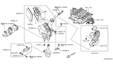 Diagram for 2014 Infiniti Q60 Air Filter Box - 16500-EV11B