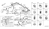 Diagram for 2011 Infiniti FX50 Brake Line - 46210-JL41A