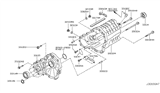 Diagram for Infiniti M37 Transfer Case - 33107-1CA0B