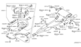 Diagram for 2017 Infiniti QX50 Exhaust Pipe - 20300-1BU0A