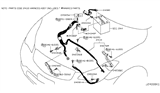 Diagram for Infiniti G35 Battery Cable - 24083-JK60A