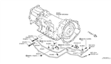 Diagram for 2011 Infiniti EX35 Oil Cooler Hose - 21621-JL00A